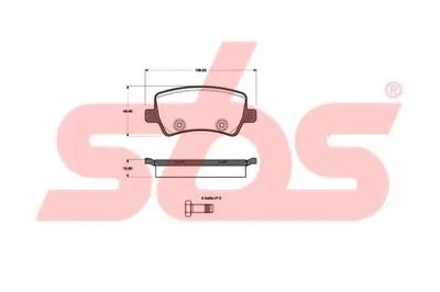 Комплект тормозных колодок, дисковый тормоз sbs купить