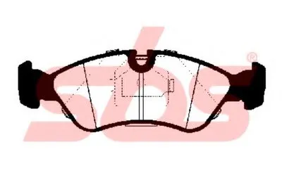 Комплект тормозных колодок, дисковый тормоз sbs купить