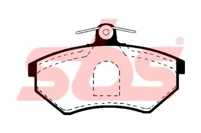 Комплект тормозных колодок, дисковый тормоз sbs купить