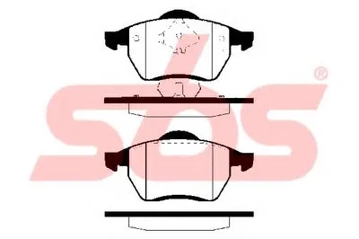 Комплект тормозных колодок, дисковый тормоз sbs купить
