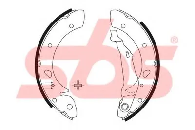 Комплект тормозных колодок sbs купить
