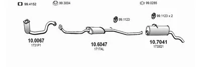 Система выпуска ОГ ASSO купить