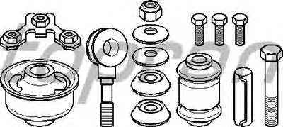 Ходовая часть в сборе TOPRAN купить