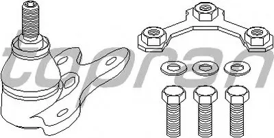 Шаровой шарнир TOPRAN купить
