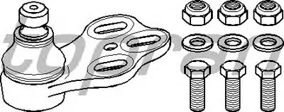 Шаровой шарнир TOPRAN купить