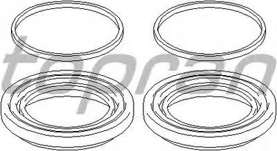 Ремкомплект, тормозной суппорт TOPRAN купить
