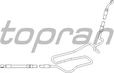 Гидравлический шланг, рулевое управление TOPRAN купить