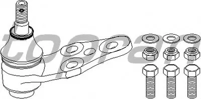Шаровой шарнир TOPRAN купить