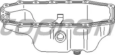 Масляный поддон TOPRAN купить
