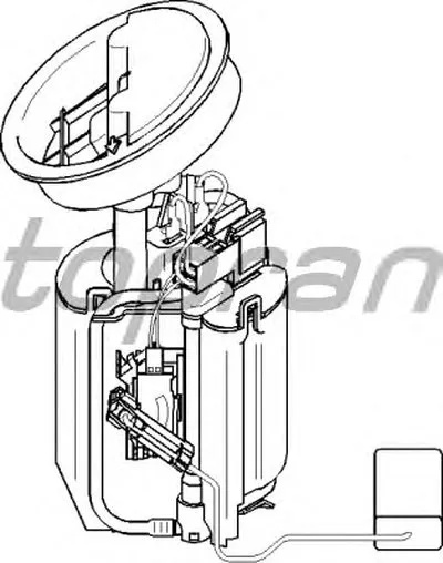 Топливный насос TOPRAN купить