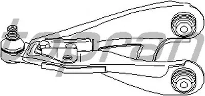 Рычаг независимой подвески колеса, подвеска колеса TOPRAN купить