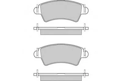 Комплект тормозных колодок, дисковый тормоз E.T.F. купить