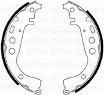 Комплект тормозных колодок CIFAM купить