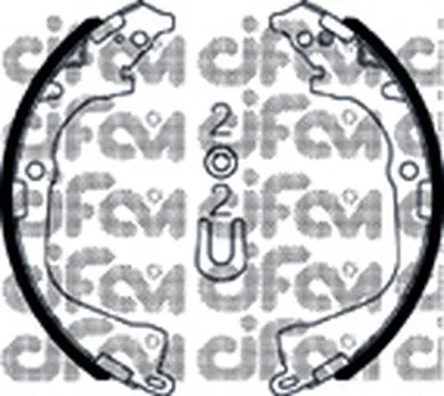 Комплект тормозных колодок CIFAM купить