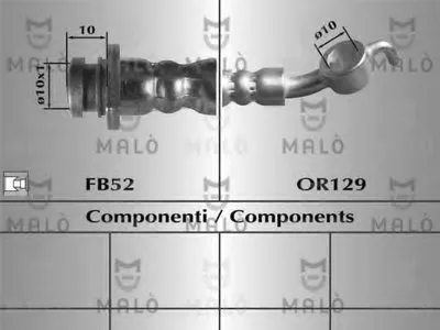 Тормозной шланг MALÒ купить