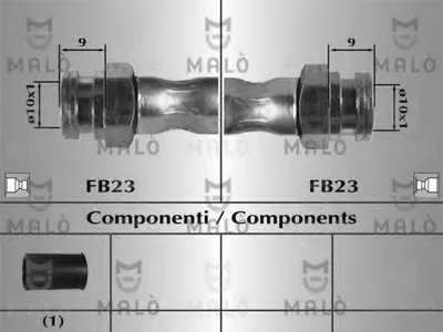 Тормозной шланг MALÒ купить