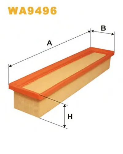 Воздушный фильтр WIX FILTERS купить