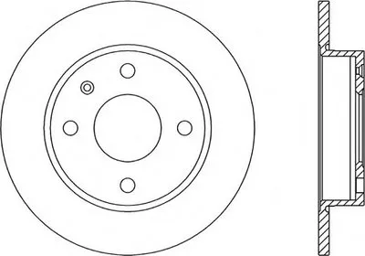 Тормозной диск ADAPTIVE OPEN PARTS купить