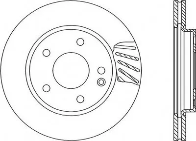 Тормозной диск ADAPTIVE OPEN PARTS купить