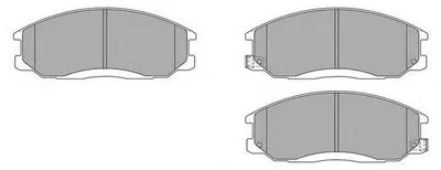 Комплект тормозных колодок, дисковый тормоз FREMAX купить