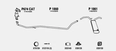 Система выпуска ОГ FENNO купить