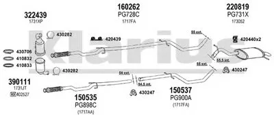Система выпуска ОГ KLARIUS купить