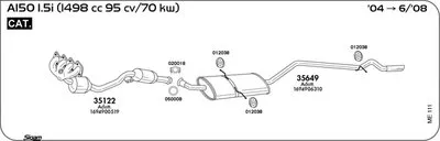Система выпуска ОГ SIGAM купить