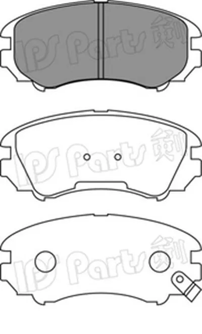 Комплект тормозных колодок, дисковый тормоз IPS Parts IPS Parts купить