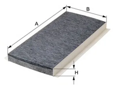 Фильтр, воздух во внутренном пространстве MFILTER купить