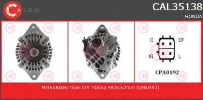 Генератор BRAND NEW SERIES CASCO купить