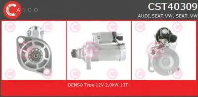 Стартер GENUINE SERIES CASCO купить