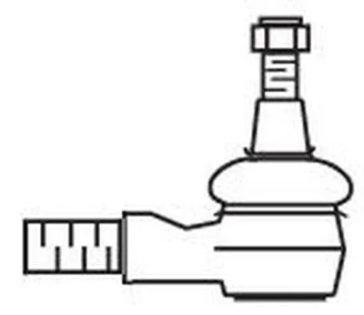 Наконечник поперечной рулевой тяги FRAP купить