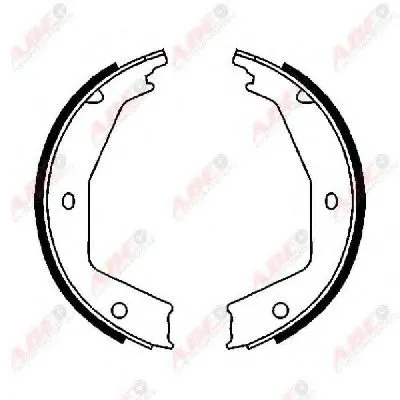 Комплект тормозных колодок, стояночная тормозная система ABE купить