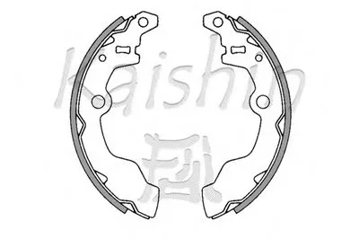 Комплект тормозных колодок KAISHIN купить