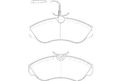 Комплект тормозных колодок, дисковый тормоз WAGNER купить