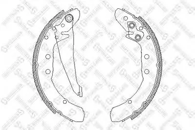 Комплект тормозных колодок STELLOX купить