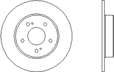 Тормозной диск PRO HELLA PAGID купить