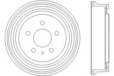 Тормозной барабан HELLA PAGID купить