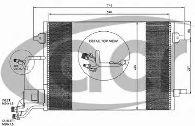 Конденсатор, кондиционер ACR купить