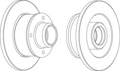 Тормозной диск PREMIER FERODO купить