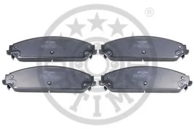 Комплект тормозных колодок, дисковый тормоз OPTIMAL купить