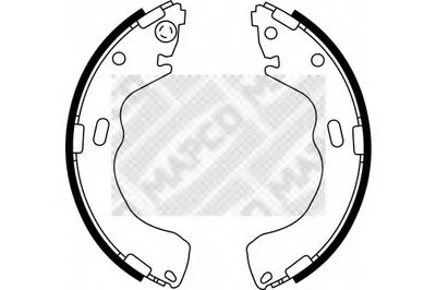 Комплект тормозных колодок MAPCO купить