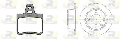 Комплект тормозов, дисковый тормозной механизм Dual Kit ROADHOUSE купить
