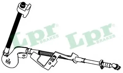 Тормозной шланг LPR купить