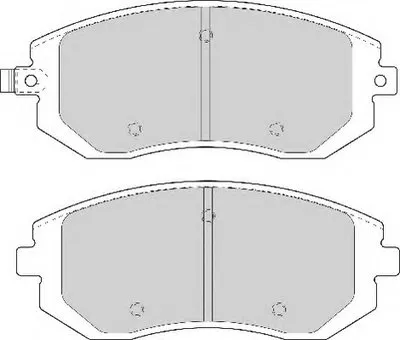 Комплект тормозных колодок, дисковый тормоз DURON купить