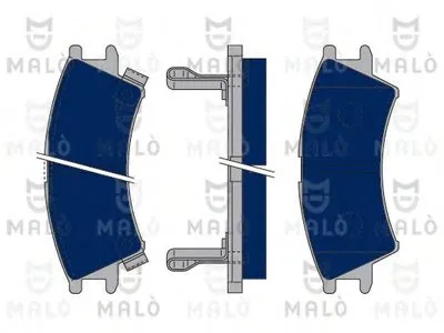 Комплект тормозных колодок, дисковый тормоз MALÒ купить