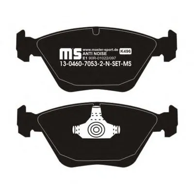 Комплект тормозных колодок, дисковый тормоз Anti-Noise MASTER-SPORT купить