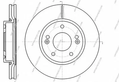 Тормозной диск NPS купить