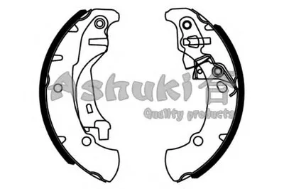 Комплект тормозных колодок ASHUKI купить