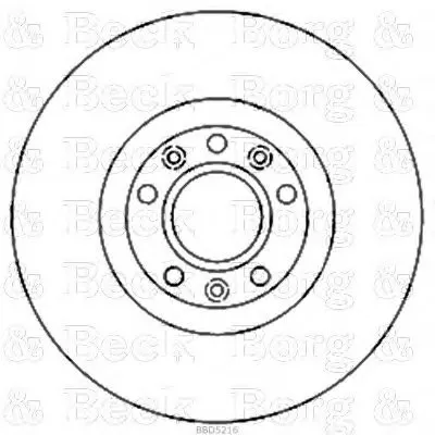 Тормозной диск BORG & BECK купить